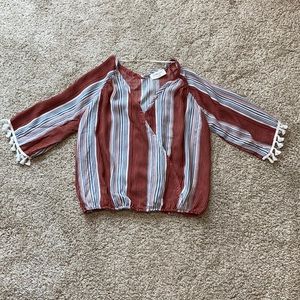 S lavender field boutique blouse